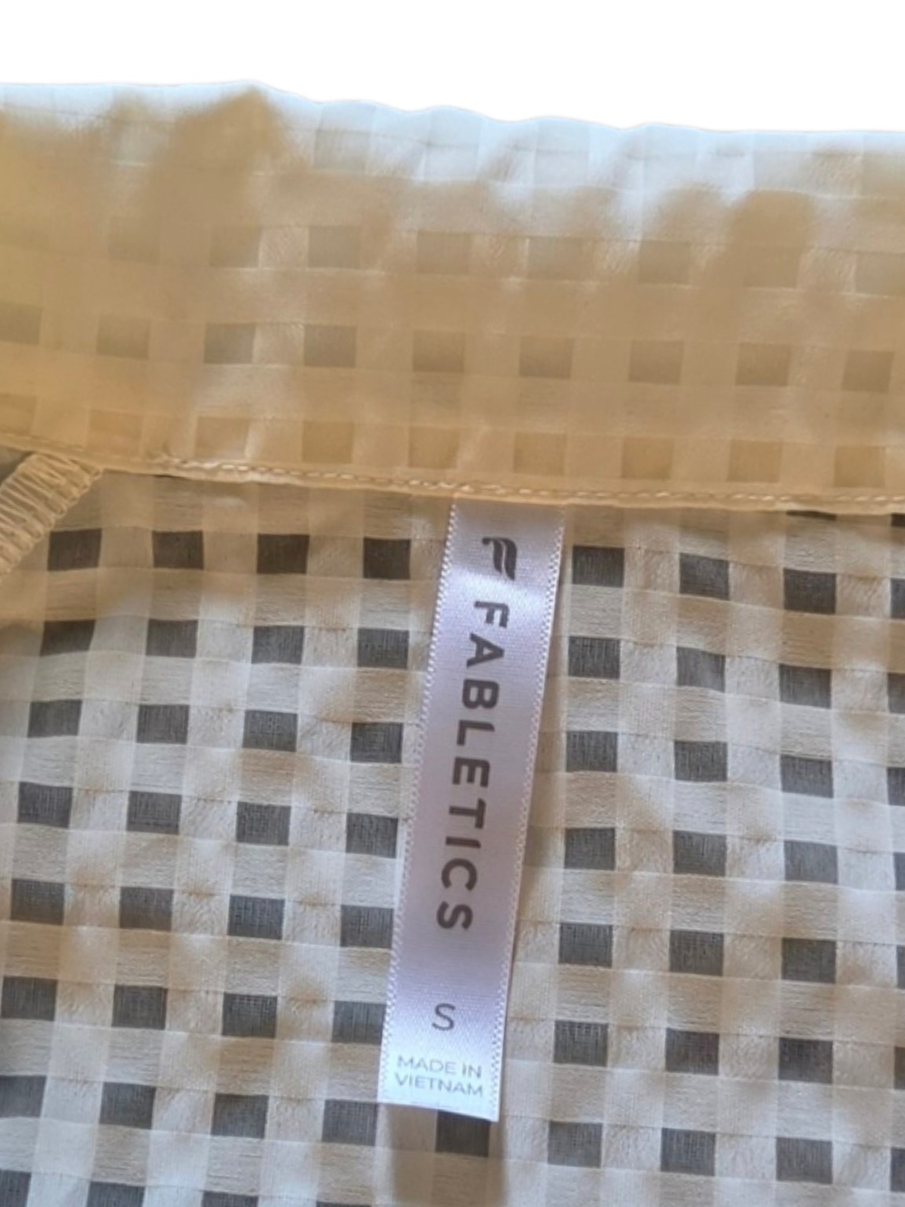 Fabletics Light Cream Mesh Zip-Front Jacket - Picture 3 of 8